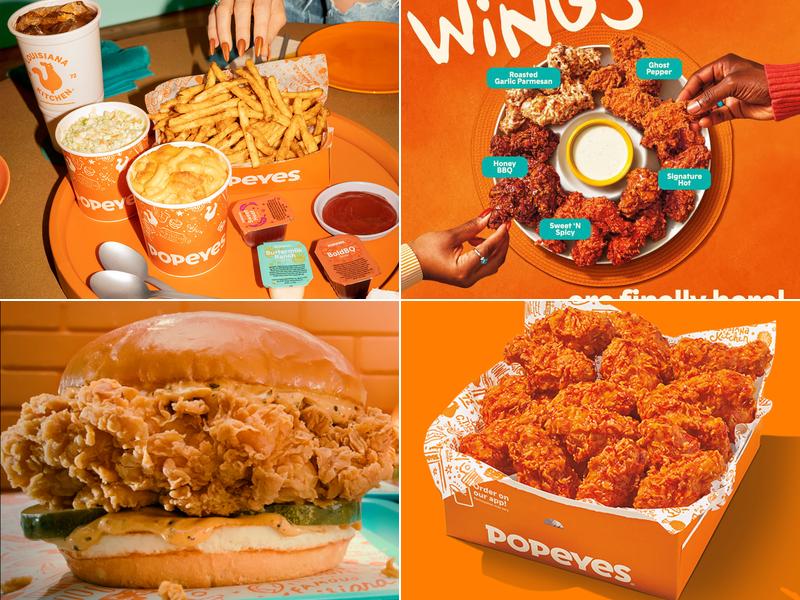 Popeyes Louisiana Kitchen Menu