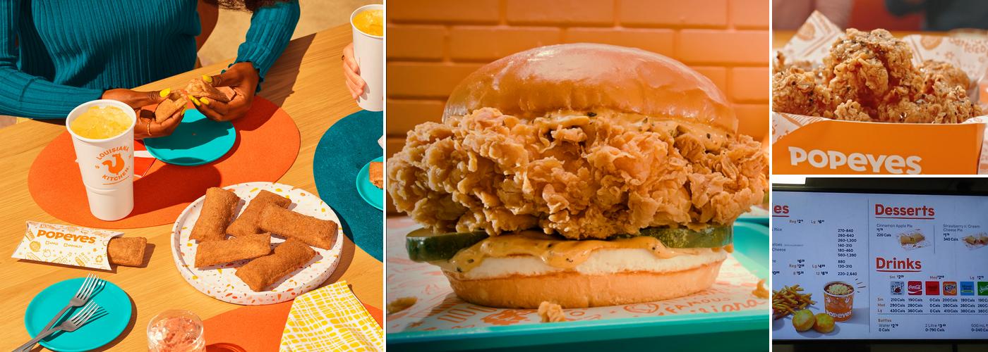 Popeyes Louisiana Kitchen Menu