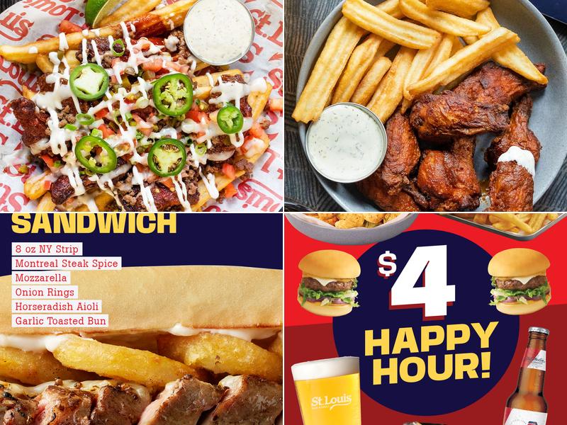 St. Louis Bar & Grill Menu