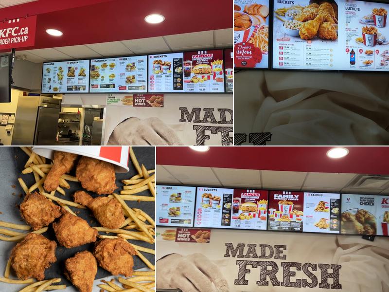KFC Menu