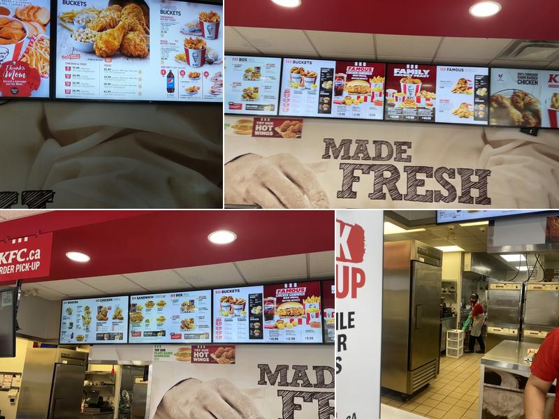 KFC Menu