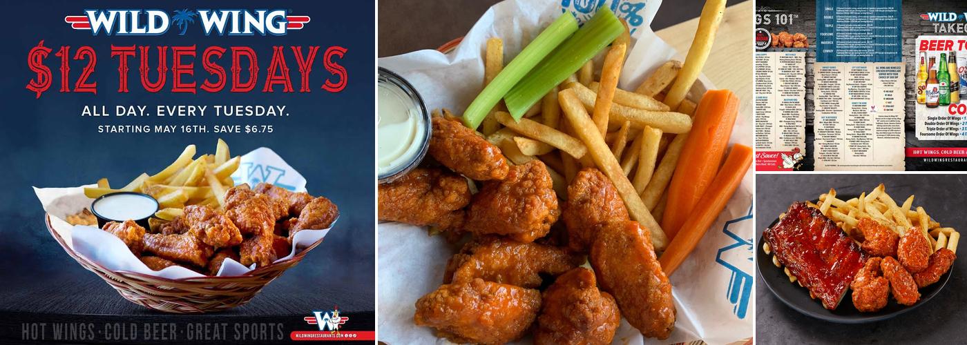 Wild Wing Menu