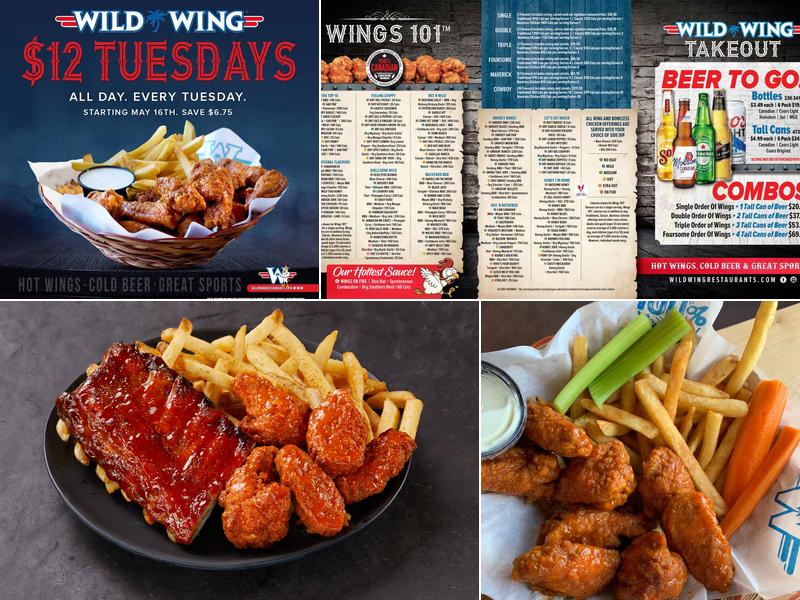 Wild Wing Menu