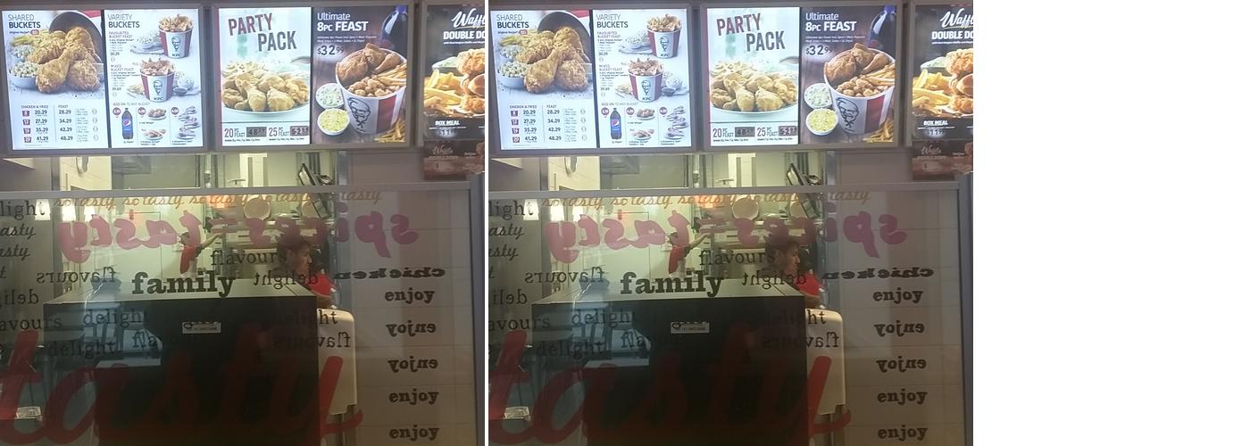 KFC Menu
