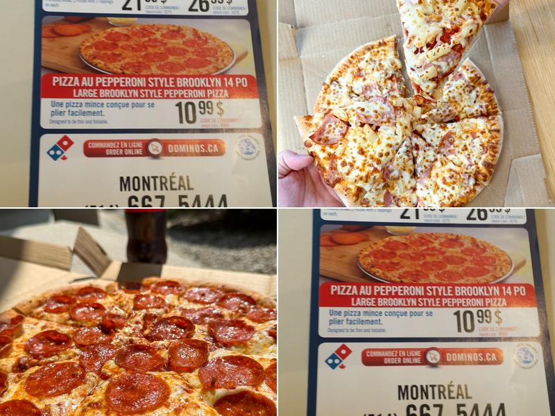 Domino's Pizza Menu