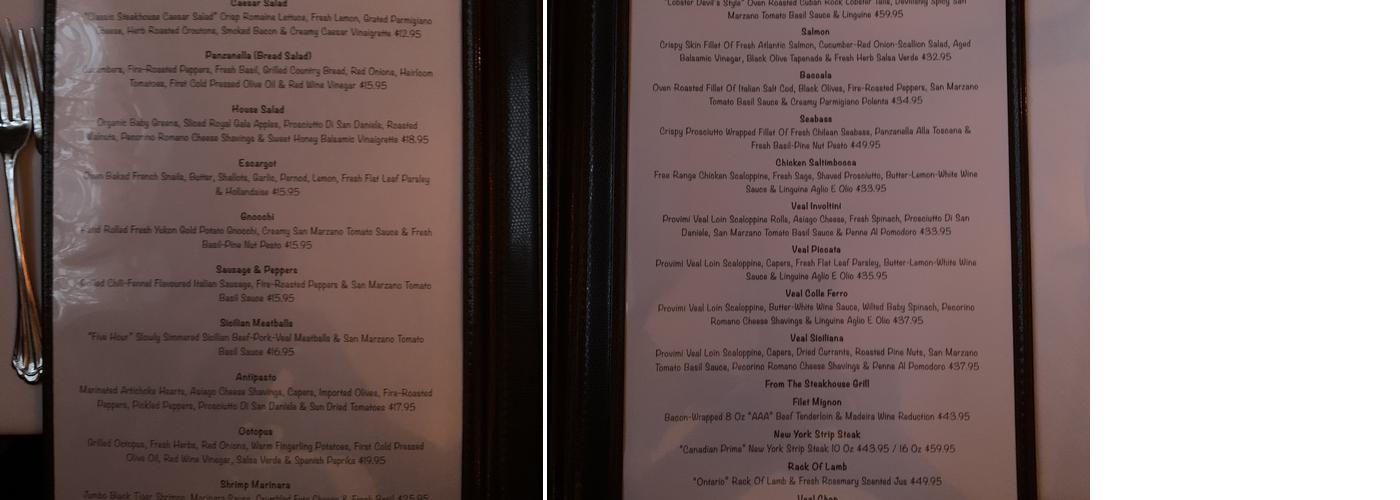 Cafe Andreou Menu