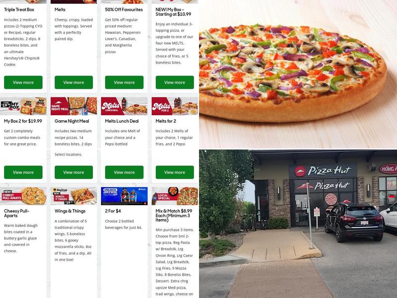 Pizza Hut Menu