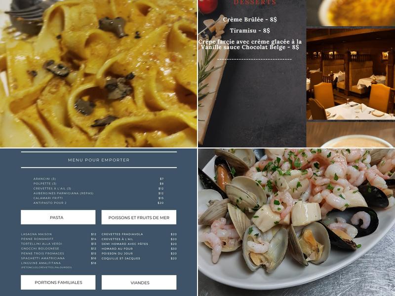 Restaurant Le Pirate De Laval Menu