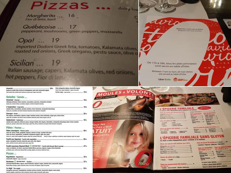 Ottavio Menu