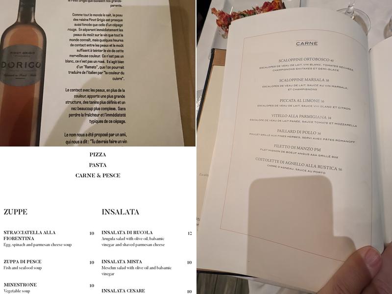 Bravi Menu