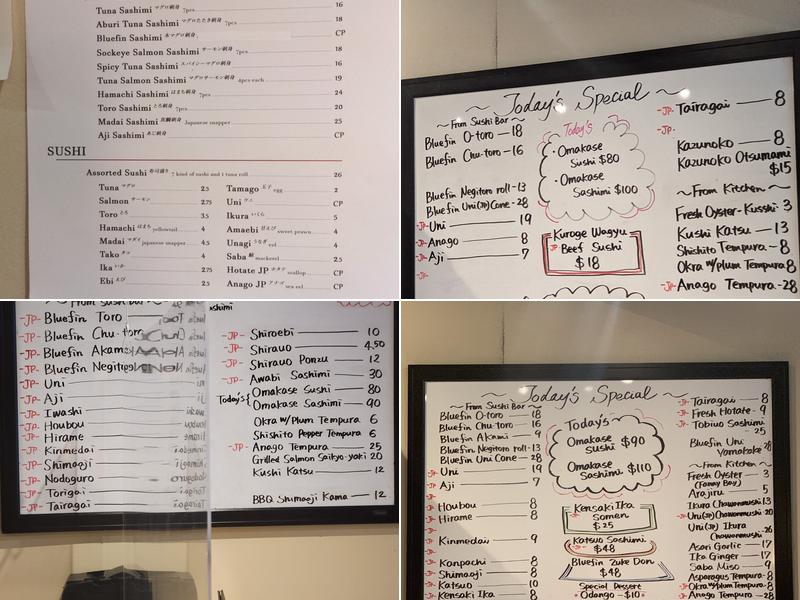 Toyo Sushi Japanese Restaurant Menu