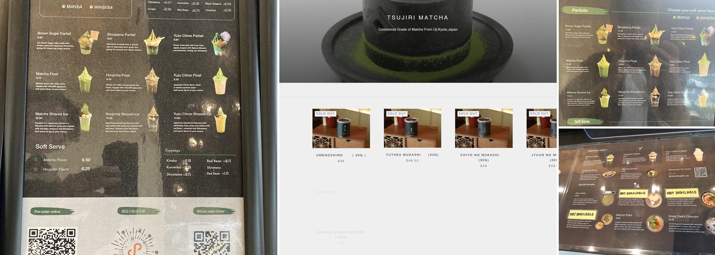 Tsujiri Richmond Menu