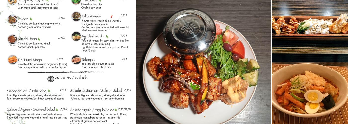 Restaurant Makoto Menu