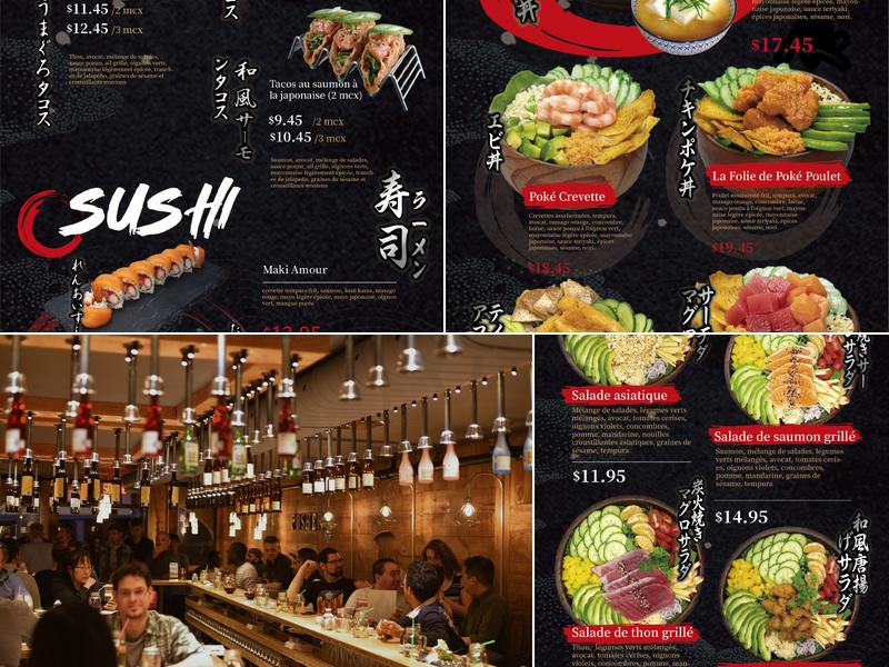 Posher Restaurant Menu