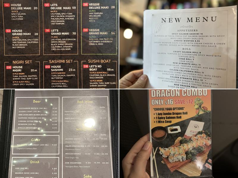 Let's Ko Menu