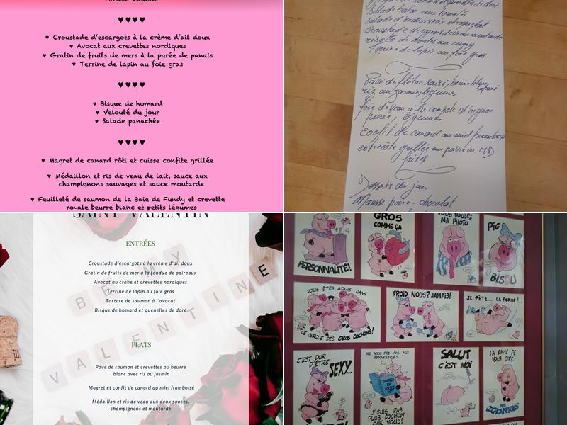 Le Pied de Cochon Menu