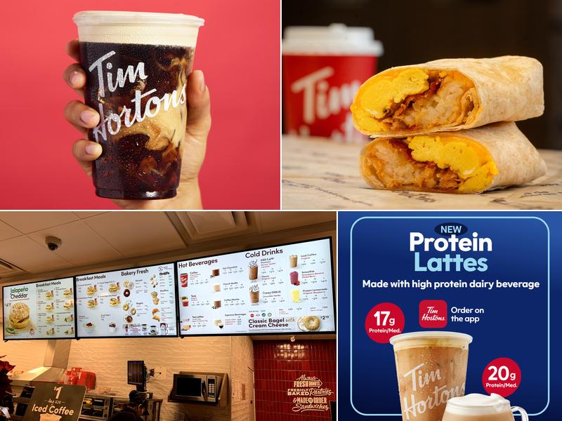 Tim Hortons Menu