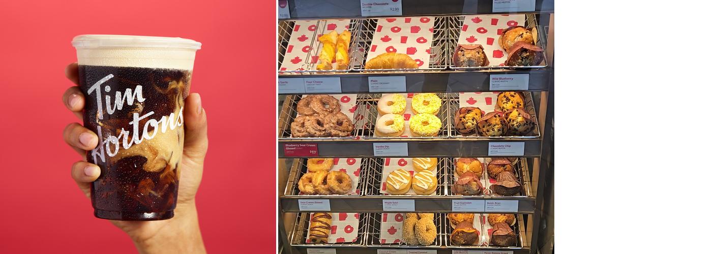 Tim Hortons Menu