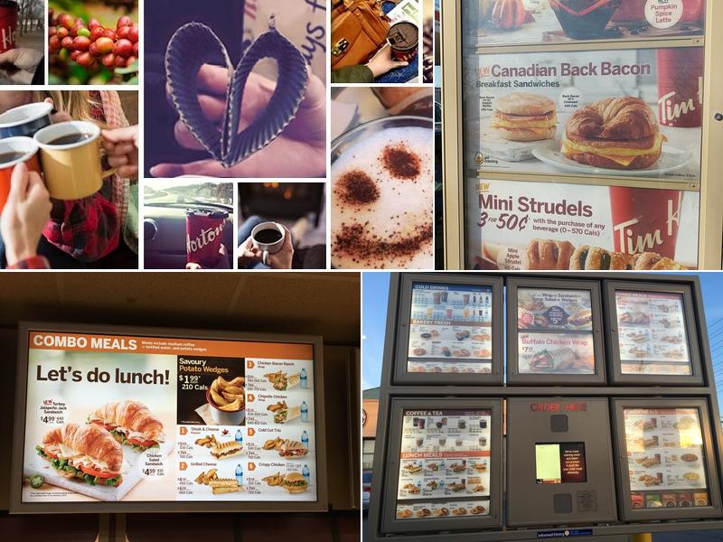 Tim Hortons Menu