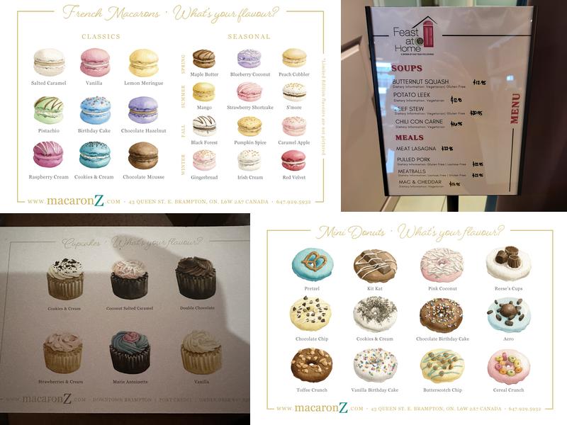 Macaronz Menu