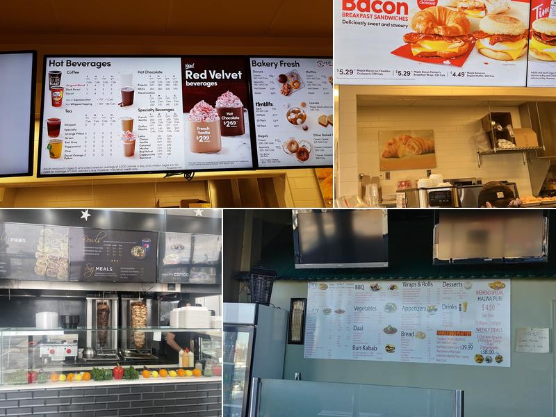 Tim Hortons Menu