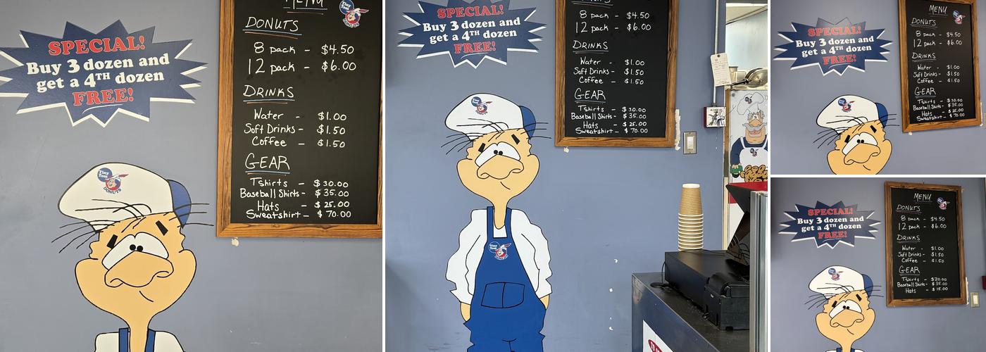Tiny Tom Donuts Ltd Menu