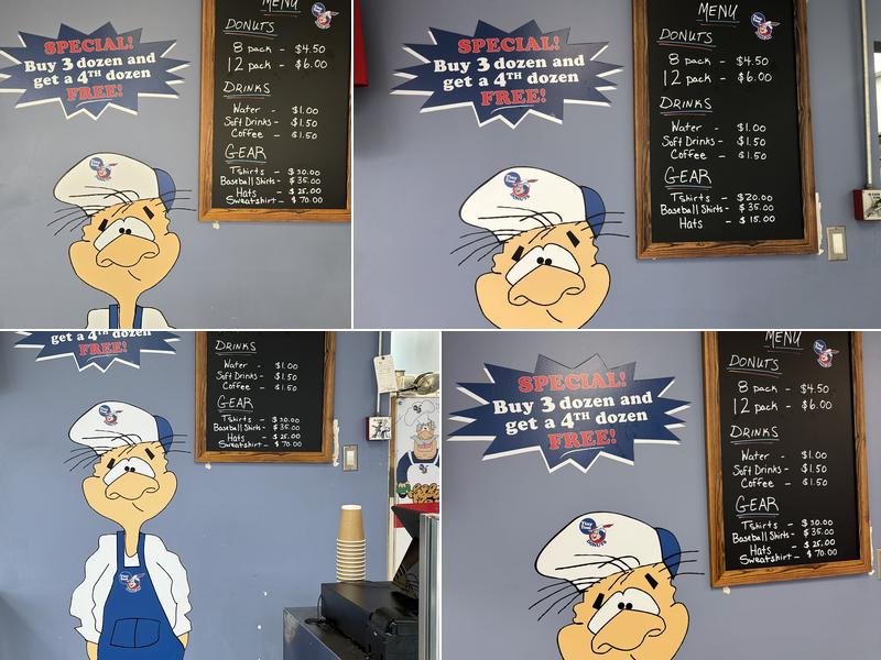 Tiny Tom Donuts Ltd Menu