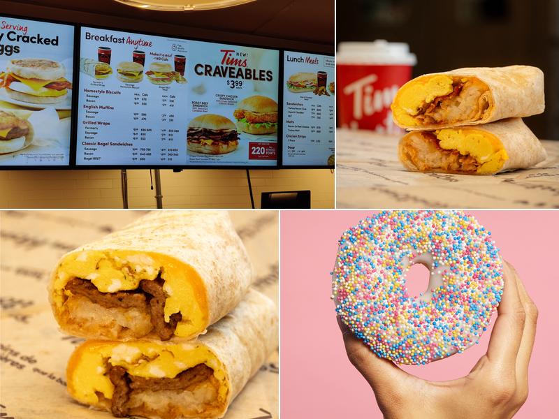 Tim Hortons Menu
