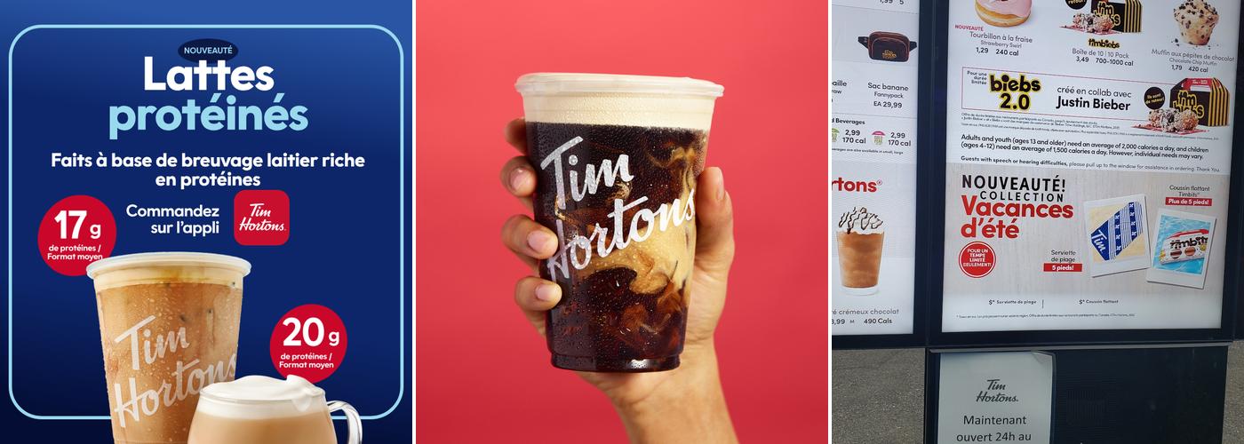 Tim Hortons Menu