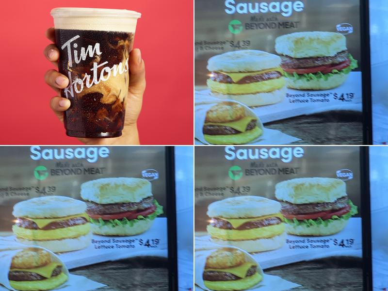 Tim Hortons Menu