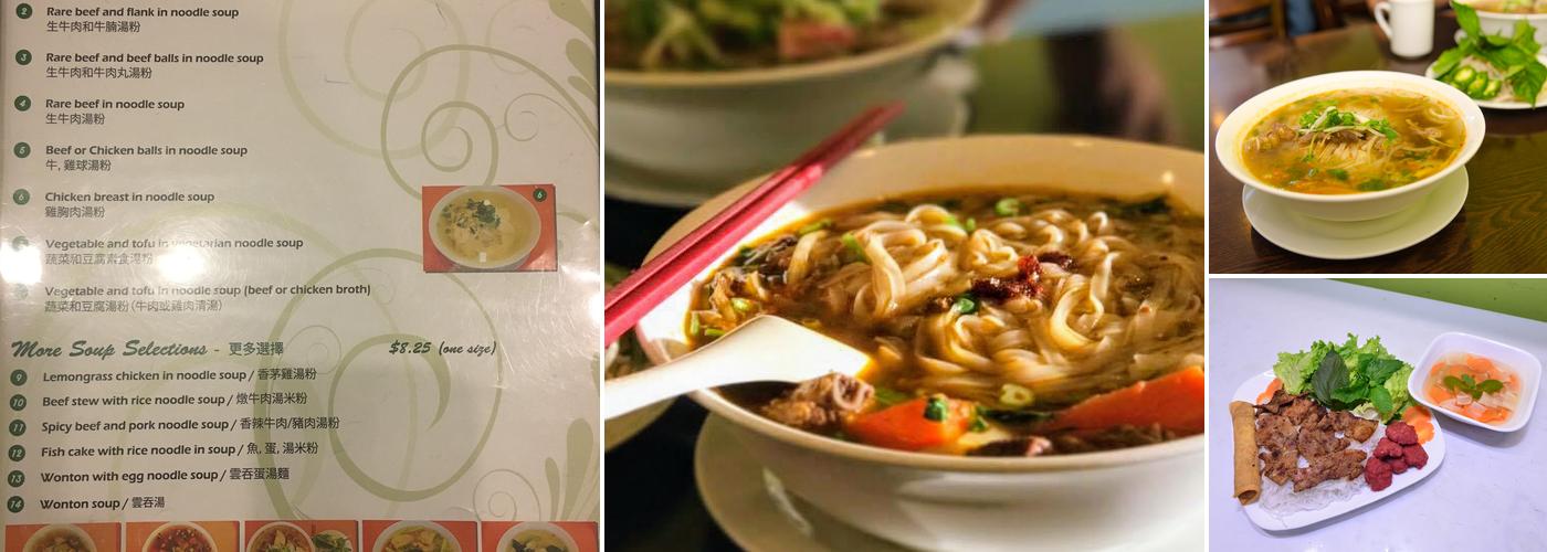 Pho Thai Ha Menu