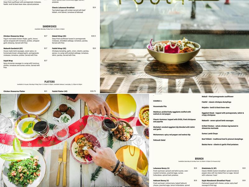 Jamjar Canteen Commercial Dr. Menu