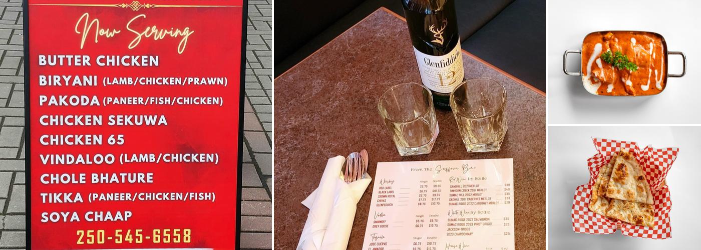 Saffron Touch Indian Cuisine Menu