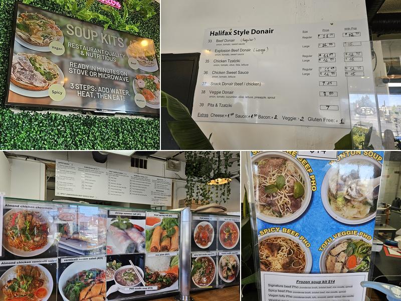 Saigon subs Menu