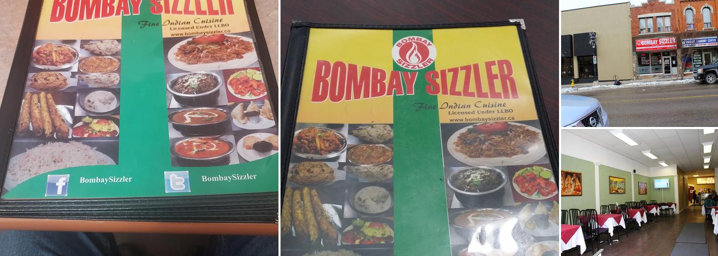 Bombay Sizzler Menu