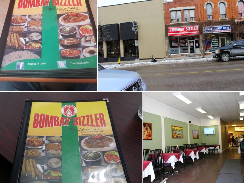 Bombay Sizzler Menu