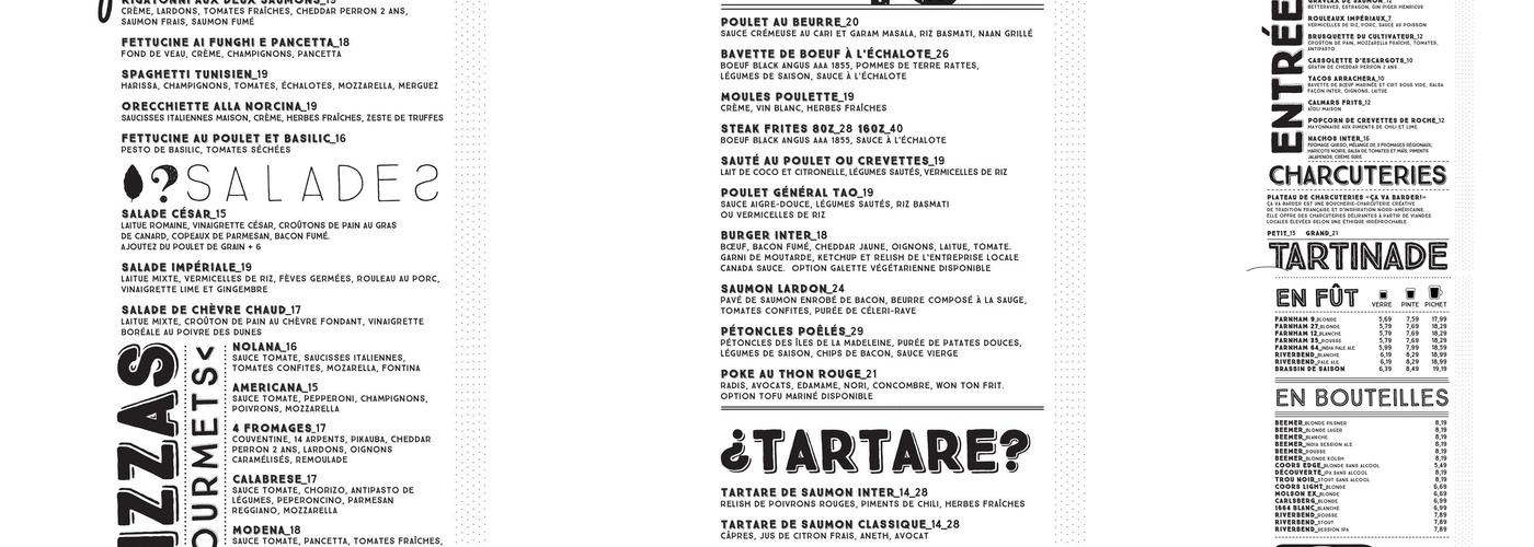 Inter Menu