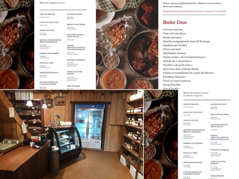 Ferme Aux Vieux Chênes Menu