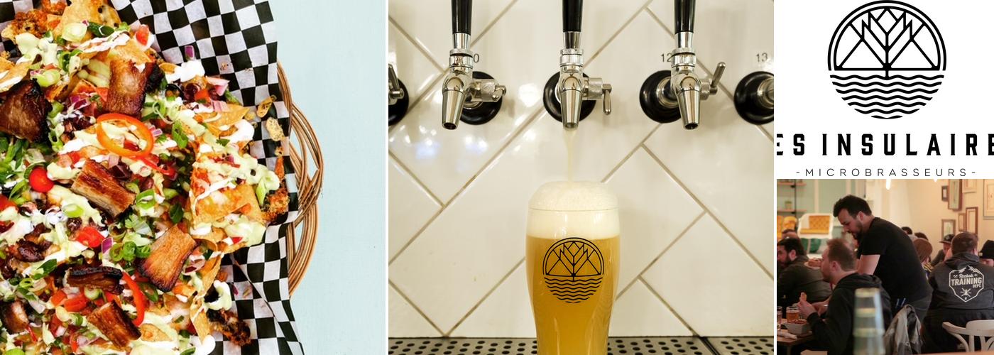 Les Insulaires - Microbrasseurs Menu