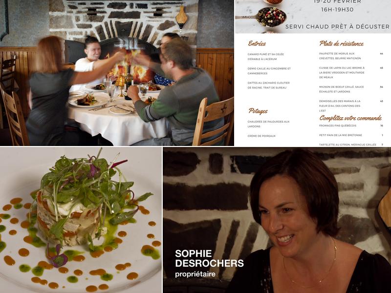 Restaurant La Maison Chez Nous Granby-Bromont Menu