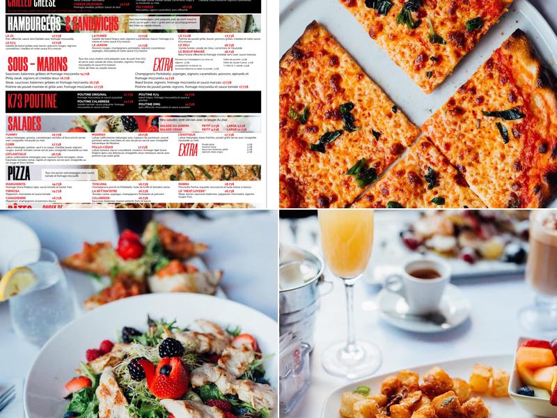 Kitchen 73 Mirabel Menu