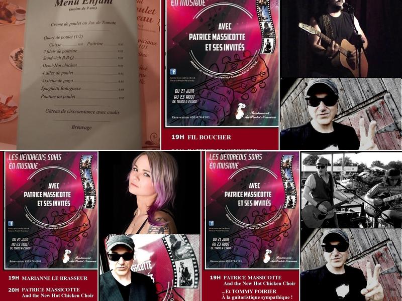 Restaurant au Poulet Nouveau Inc Menu