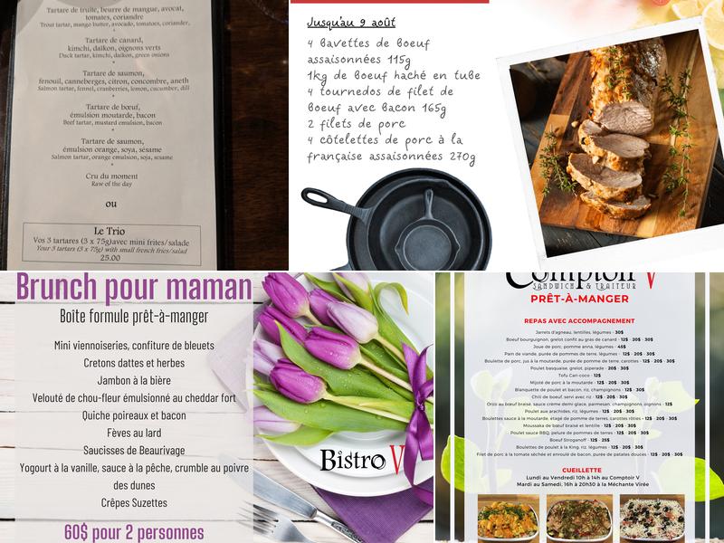 Bistro V Menu