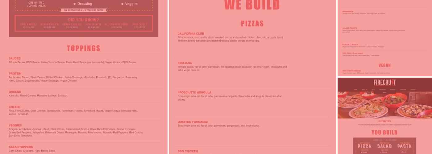 Firecrust - Langley Menu