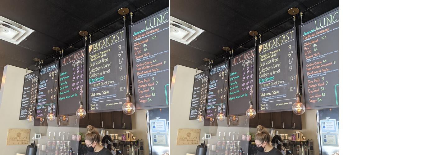 Trendz Coffee House Menu