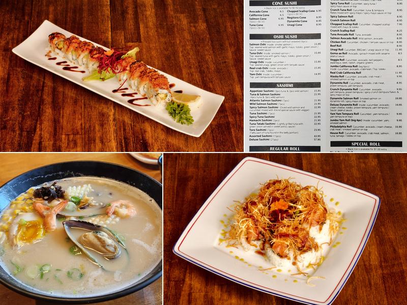 Tokyo Hon Sushi Menu