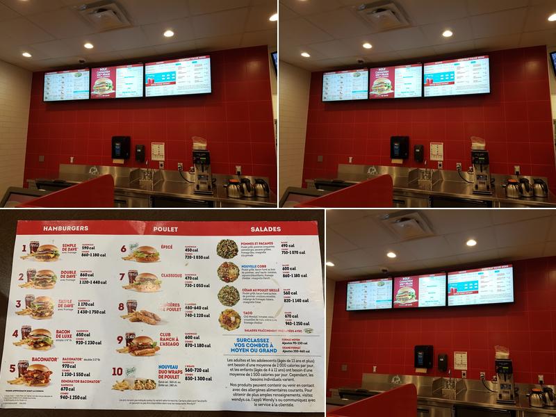 Wendy's Menu