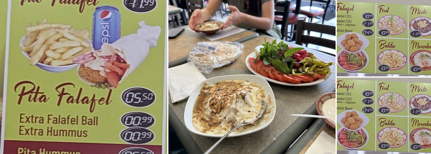 Falafel Abou Hanna Menu