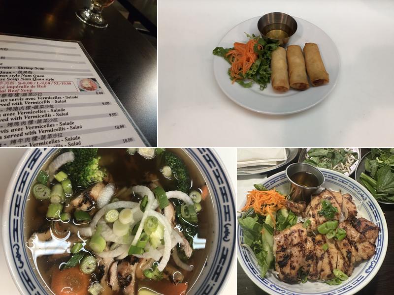 Pho Thanh Restaurant Menu