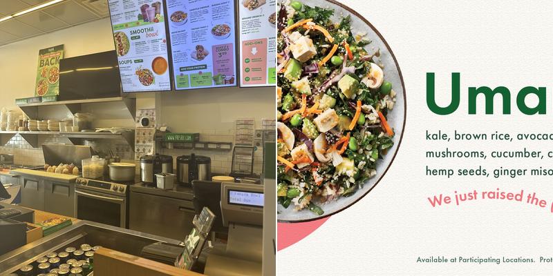 Freshii Menu